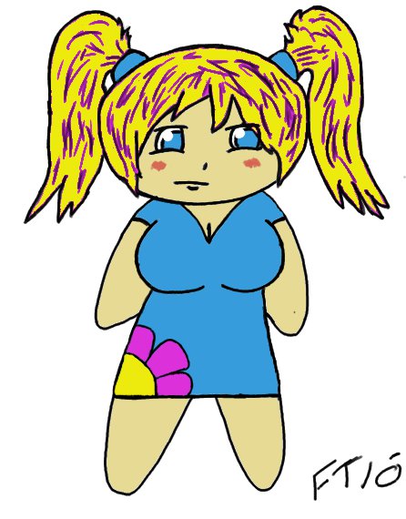 FreakyTy's First drawing on his tablet