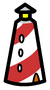 Lighthouse Pin