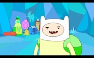 S1e3 finn smiling with princesses