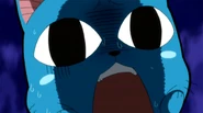 Happy about Erza's punishment