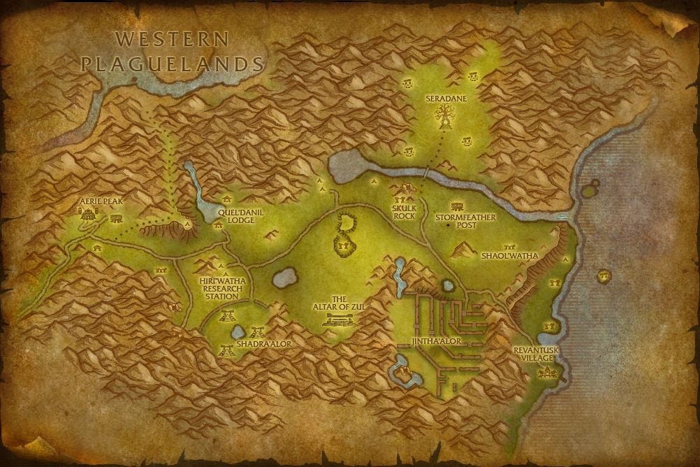 Wow Map Cata