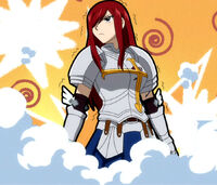 Erza tricked by Eve