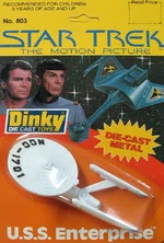 Dinky Toys No.803 USS Enterprise-A 1980