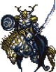Odin as he appears in Final Fantasy VI.