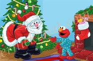 Elmosmeetssantaclaus