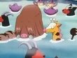 EP261 Pokémon bañándose
