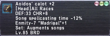 Aoidos' Calot +2