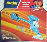 Dinky Toys No.357 Klingon Battle Cruiser Diecast box 1977