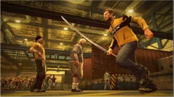 Dead Rising 2 Case West Chuck with katana