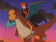 EP238 Dragonite volando