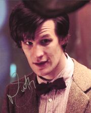 Matt smith signed photo