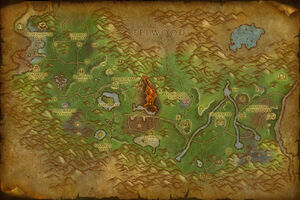 World Warcraft Northrend  on Mobs And Eastern Kingdoms And The Maps Kalimdor World Print