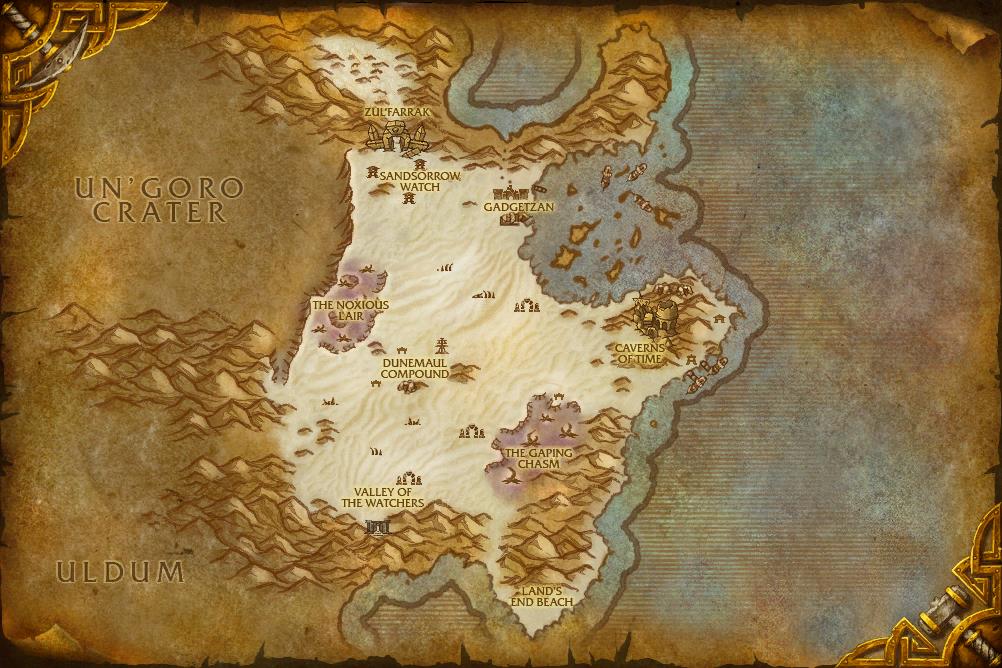 Elders Of Cataclysm Map Locations