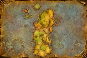 Old Kalimdor Map