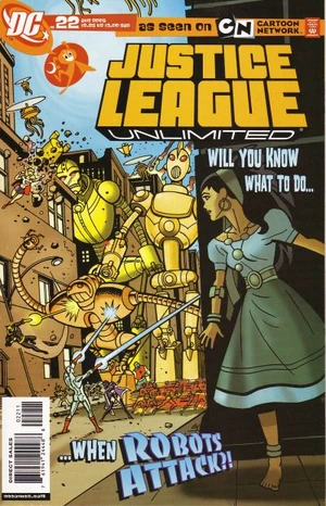 Cover for Justice League Unlimited #22