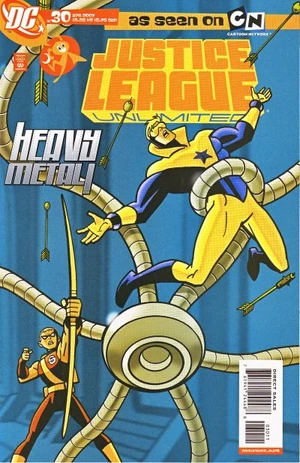 Cover for Justice League Unlimited #30