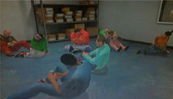 Dead Rising survivors sleep