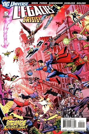 Cover for DC Universe Legacies #5