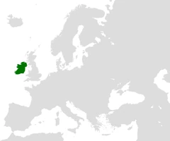 Ireland (island) in Europe