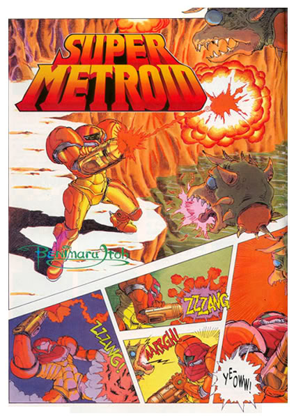 metroid comic