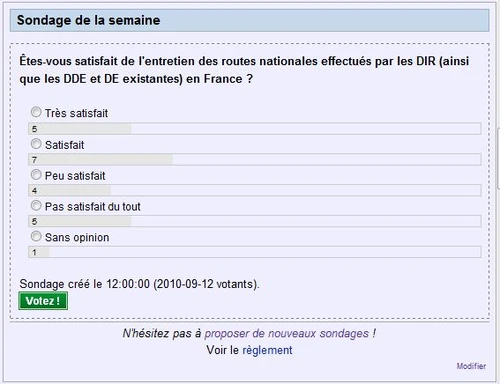 Sondage 3-1-2010