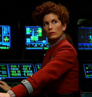 Enterprise-B science officer
