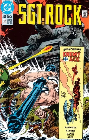 Cover for Sgt. Rock #15