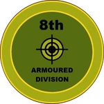 TBU 8thArmouredDivision Insignia