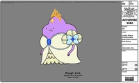 Modelsheet lumpyspaceprincess withquinceaneradresscrown