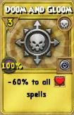 Doom and Gloom Treasure Card