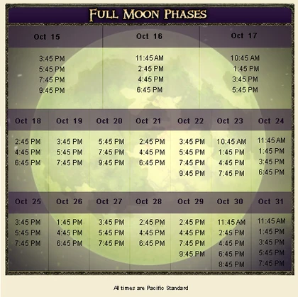 Curse Moon Phases