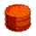 Orange Round Hay-icon