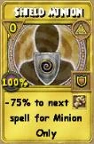Shield Minion Treasure Card