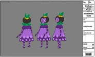 Modelsheet purpleprincess