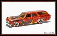 70 chevelle ss wagon orange