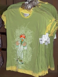 Beaker disneyland shirt 2010