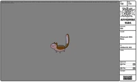 Modelsheet chipmunk withrims