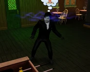 Vampire reads mind