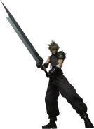 Cloud Dissidia CG render