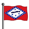 Arkansas Flag-icon