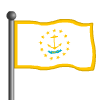 Rhode Island Flag-icon