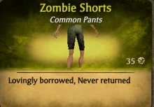 Zombie Shorts