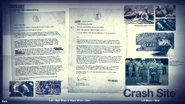 Crash site intel