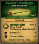 Dragoons Broadsword 2010-11-23