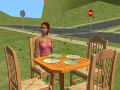Girl With Flies