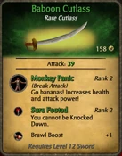 Baboon Cutlass 2010-11-25