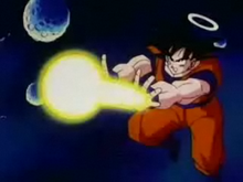 GokuChasingWave