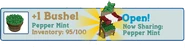 Peppermint Stall Notification