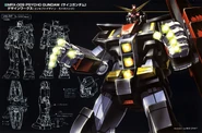 MRX-009 Psycho Gundam - Designs