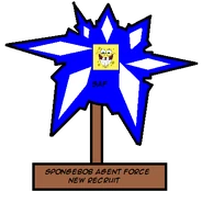 SpongebobAgentNewRecruitAward